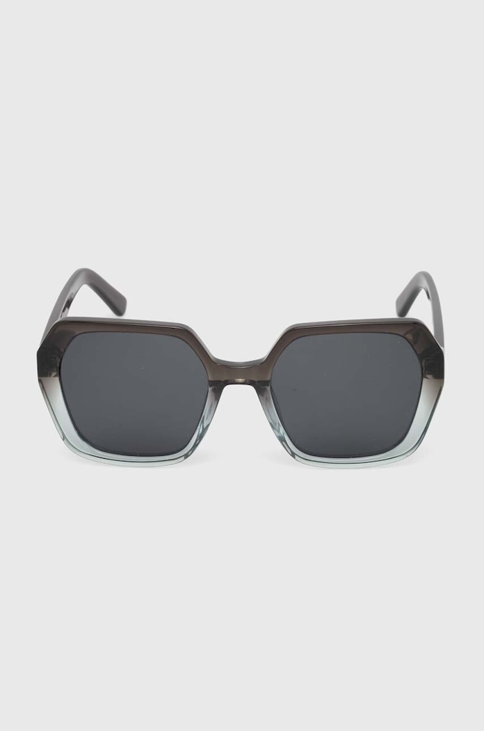 Akcesoria Okulary przeciwsłoneczne damskie z acetatu z polaryzacją kolor szary RS24-OKD811 szary