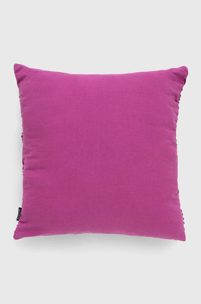 Spálňa Dekoratívna obliečka na vankúš s ozdobnou aplikáciou 45 x 45 cm ružová farba RS24-PSU500 ružová