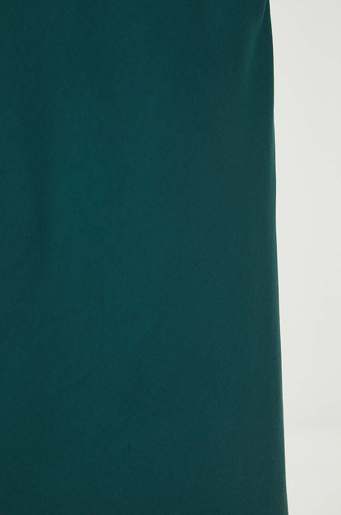Spódnica damska maxi satynowa kolor zielony zielony RS24.SDD201