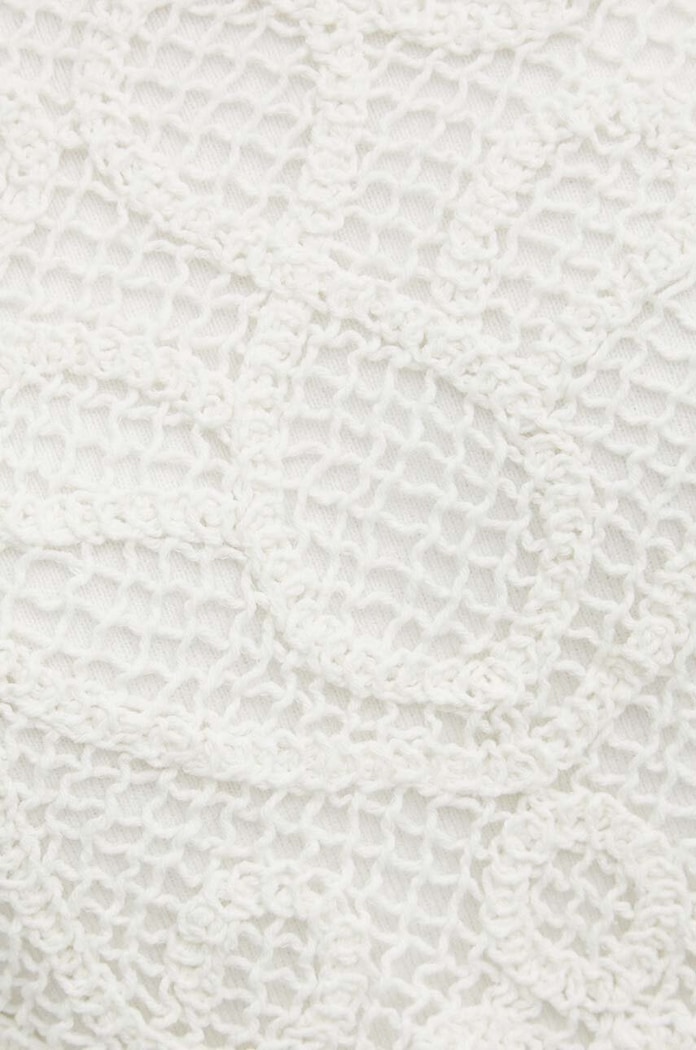 Sweter damski z aplikacją kolor beżowy RS24.SWD300 beżowy