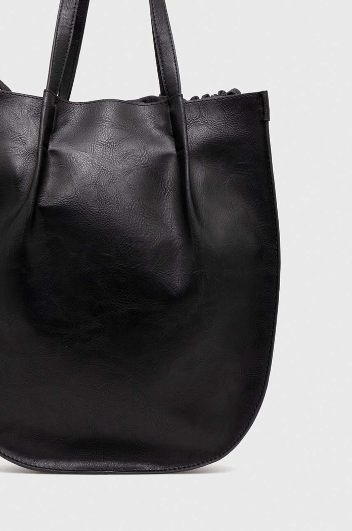 Kabelka dámská z eko-kůže černá barva černá RS24.TOD404