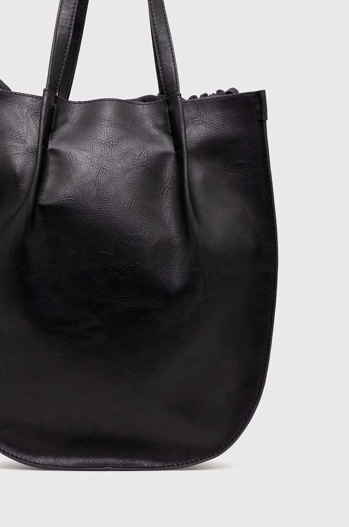 Kabelka dámská z eko-kůže černá barva černá RS24.TOD404