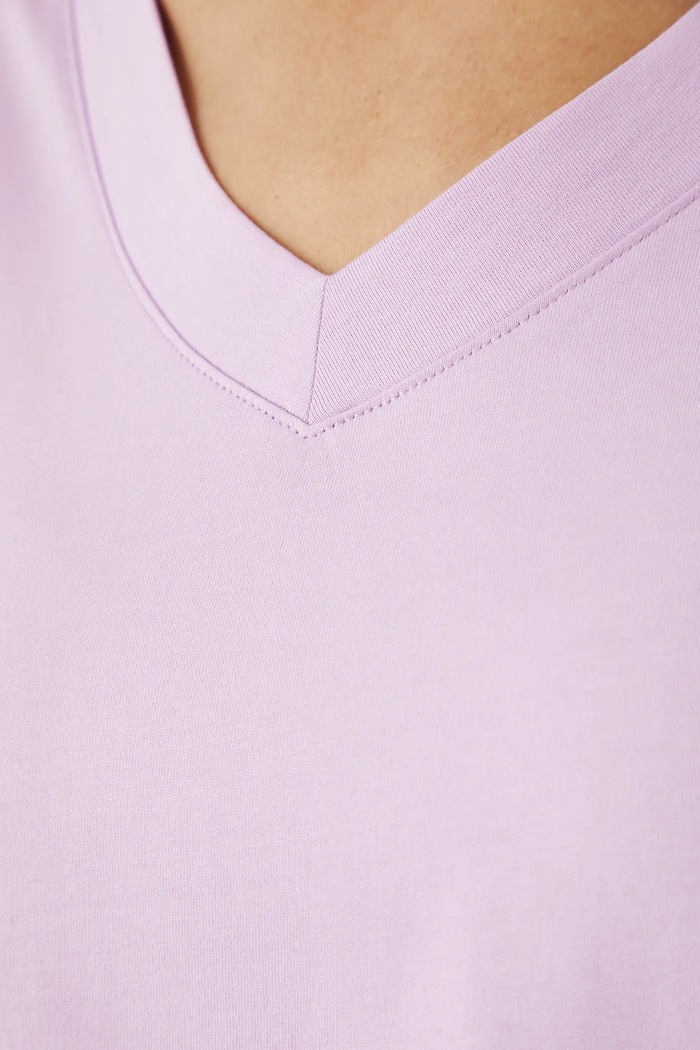 Medicine t-shirt γυναικείο βαμβακερό RS24-TSD074 μωβ