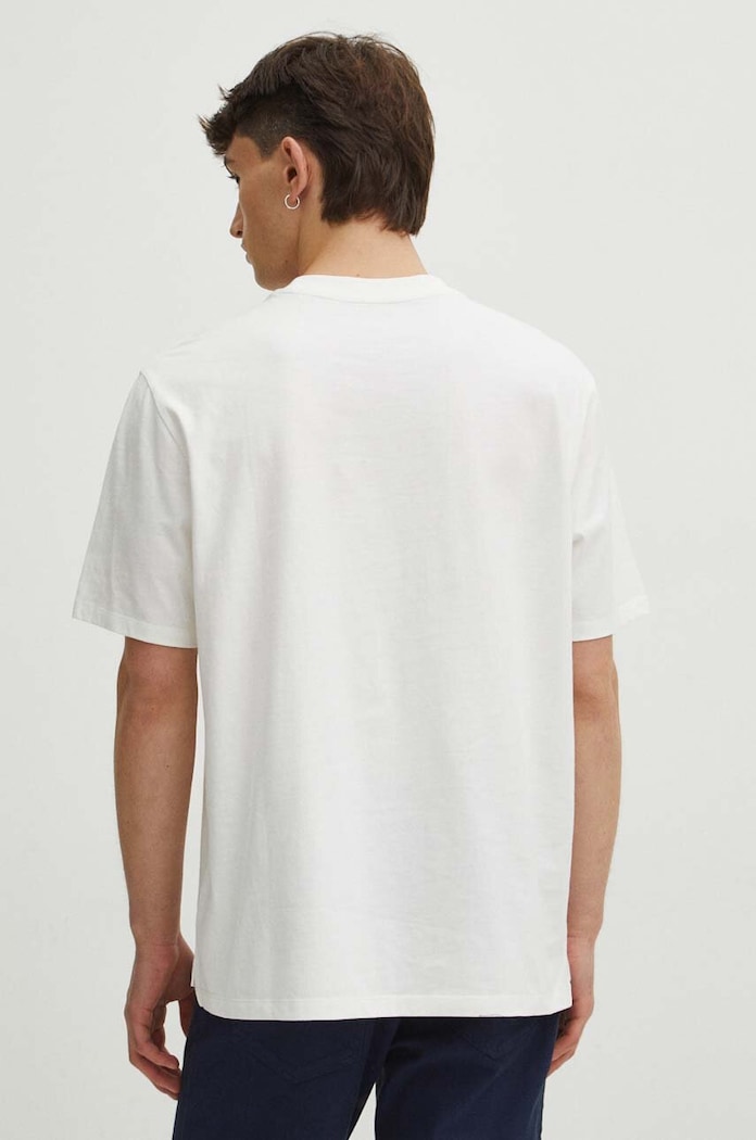 Medicine tricou din bumbac bej RS24.TSM453