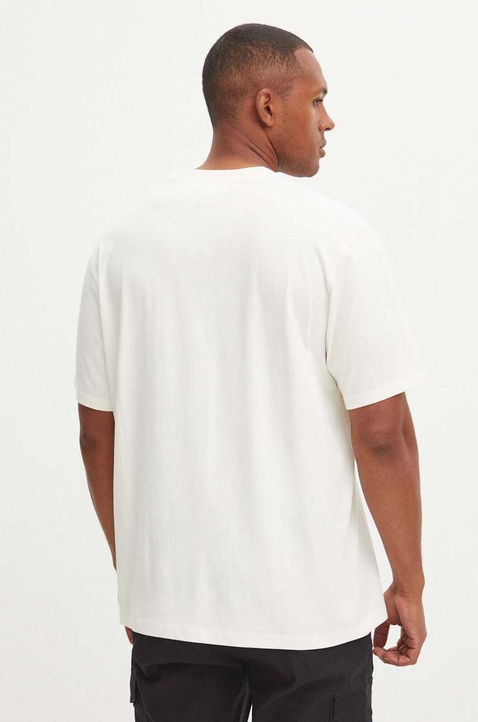 Odzież T-shirt bawełniany męski Volkswagen kolor beżowy RS24.TSMC21 beżowy