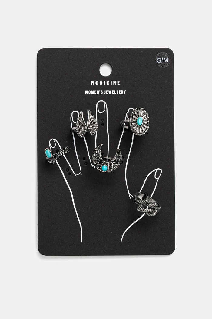 Accesorii Medicine inele 5-pack RS25.APDB00 argintiu