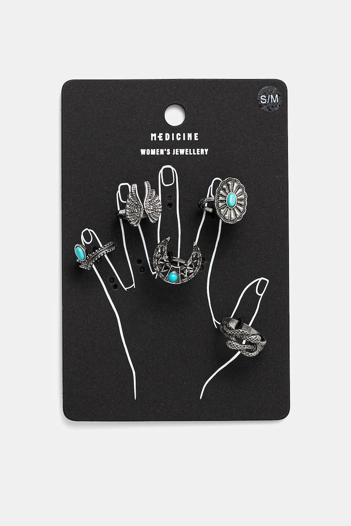 Accesorii Medicine inele 5-pack RS25.APDB00 argintiu