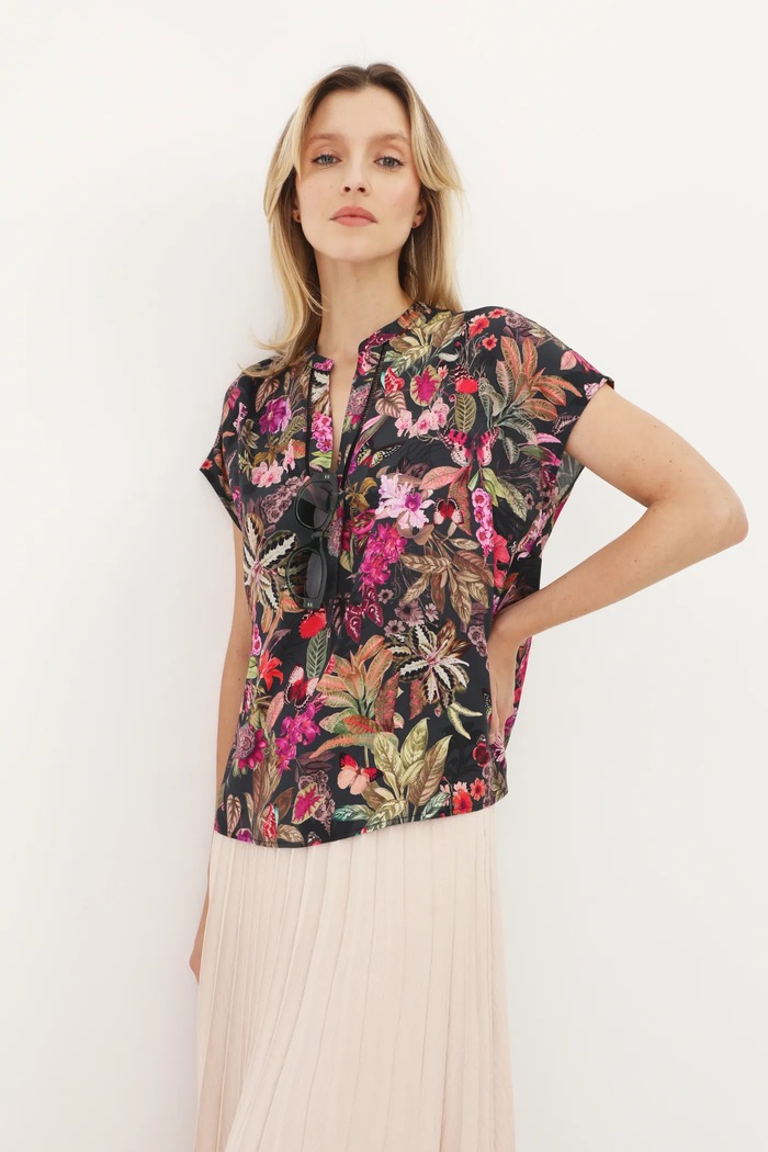 Μπλουζάκι Medicine casual μαύρο RS25-BKD050