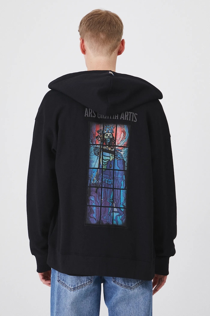 Bluza męska z kolekcji Eviva L'arte kolor czarny czarny RS25.BLM203
