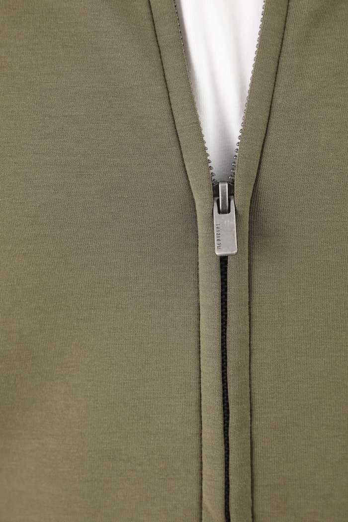Bluza męska interlock gładka kolor zielony RS25.BLM501