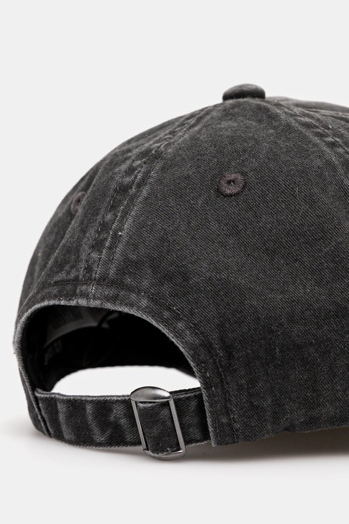 Czapka z daszkiem bawełniana damska z kolekcji Dzień Kota kolor czarny czarny RS25-CAD350