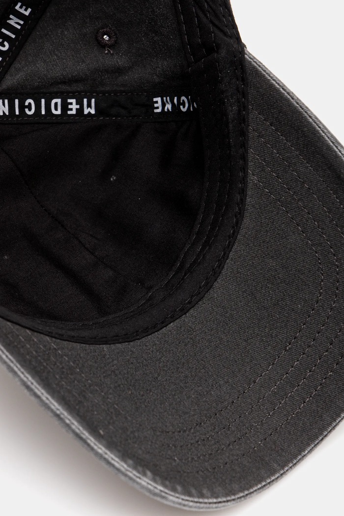Czapka z daszkiem bawełniana damska z kolekcji Dzień Kota kolor czarny RS25-CAD350 czarny