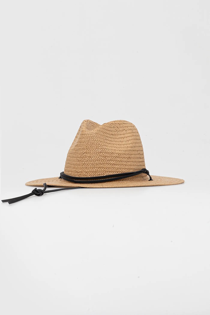 Kapelusz męski handmade pleciony kolor beżowy RS25-CAM902 beżowy RS25