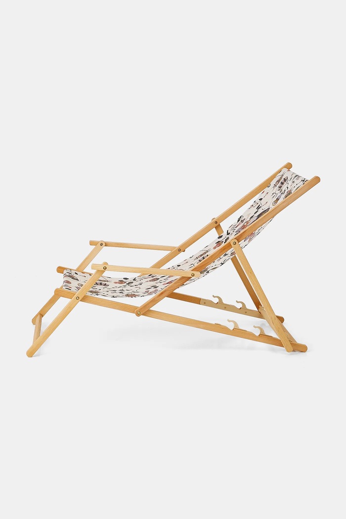 Leżak z podłokietnikami wzorzysty kolor multicolor RS25-GAU600 multicolor RS25