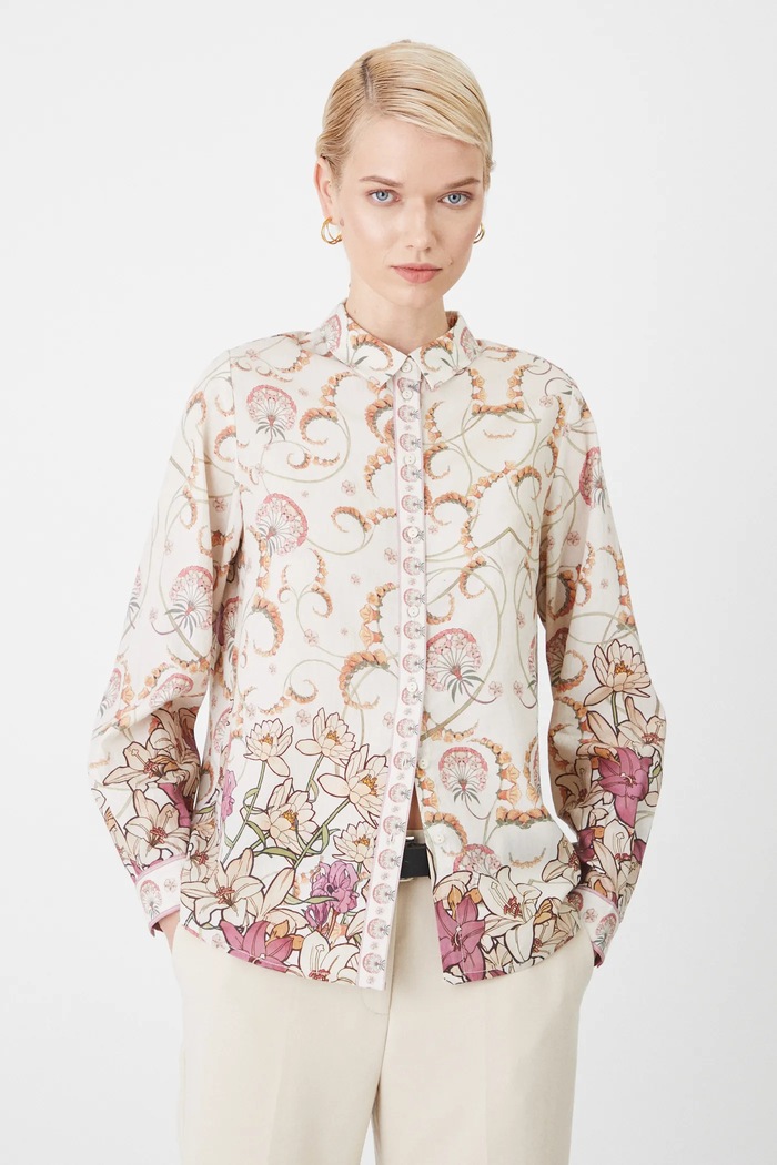 Medicine camicia RS25-KDD255 beige