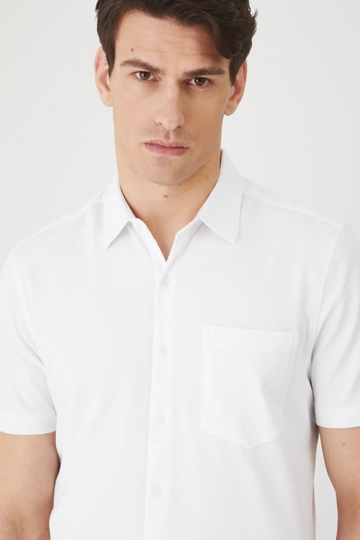 Medicine camicia bianco RS25-KKM073