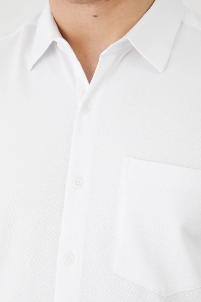 Medicine camicia RS25-KKM073 bianco