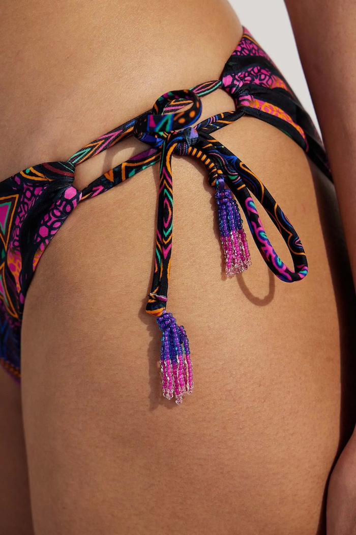 Strój kąpielowy dwustronny damski kolor multicolor RS25-KOD716