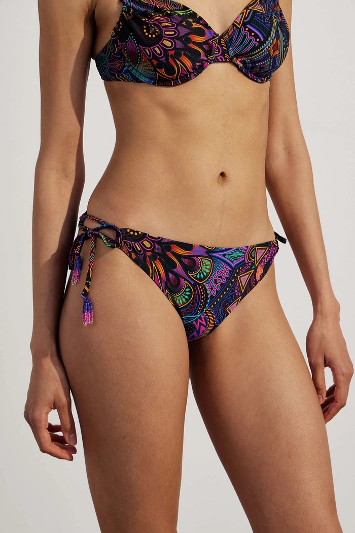 Strój kąpielowy dwustronny damski kolor multicolor RS25-KOD716