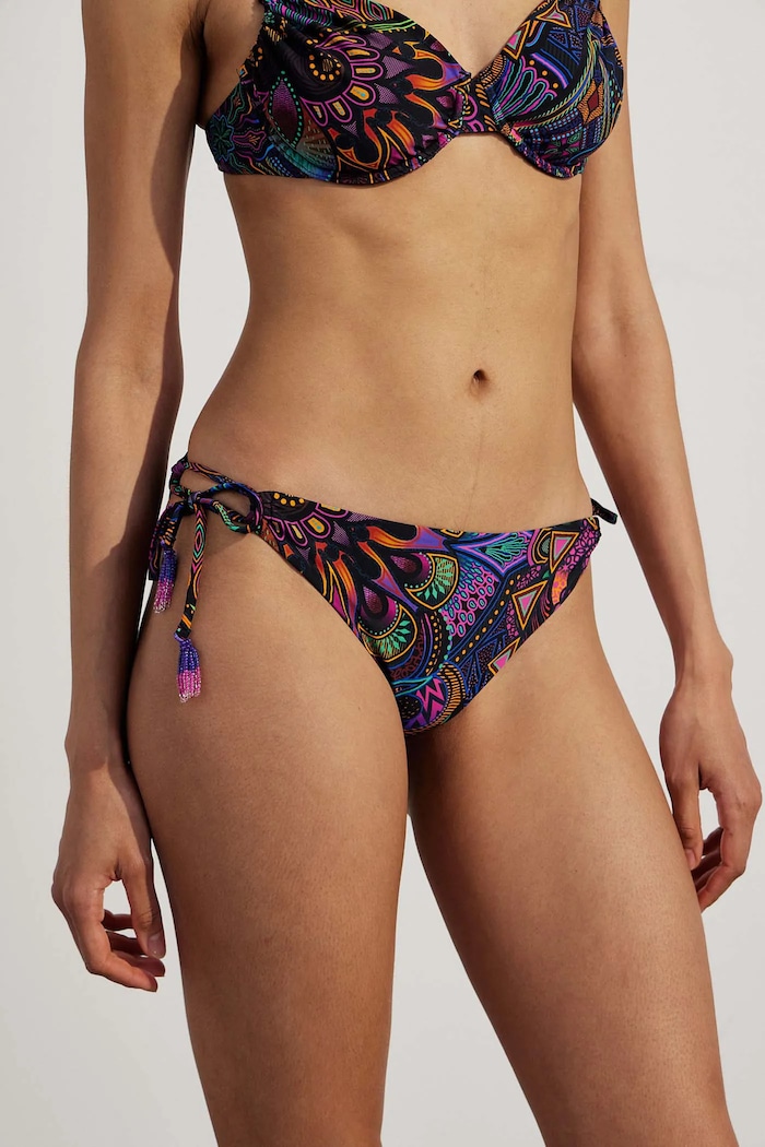 Strój kąpielowy dwustronny damski kolor multicolor RS25-KOD716