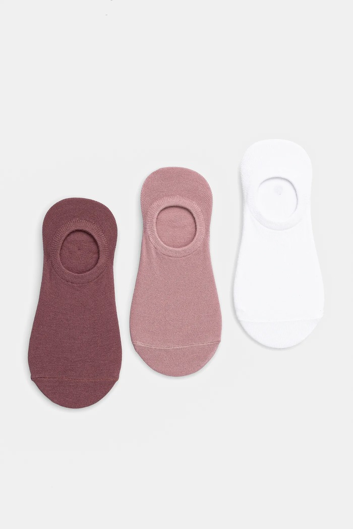 Skarpetki damskie gładkie z modalem (3-pack) kolor multicolor skarpetki krótkie multicolor RS25.LGD811