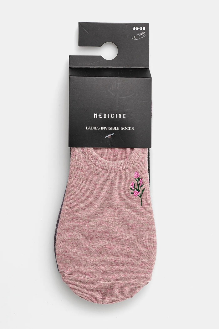 Odzież Skarpetki damskie z włóknem bambusowym (3-pack) kolor multicolor RS25-LGD812 multicolor