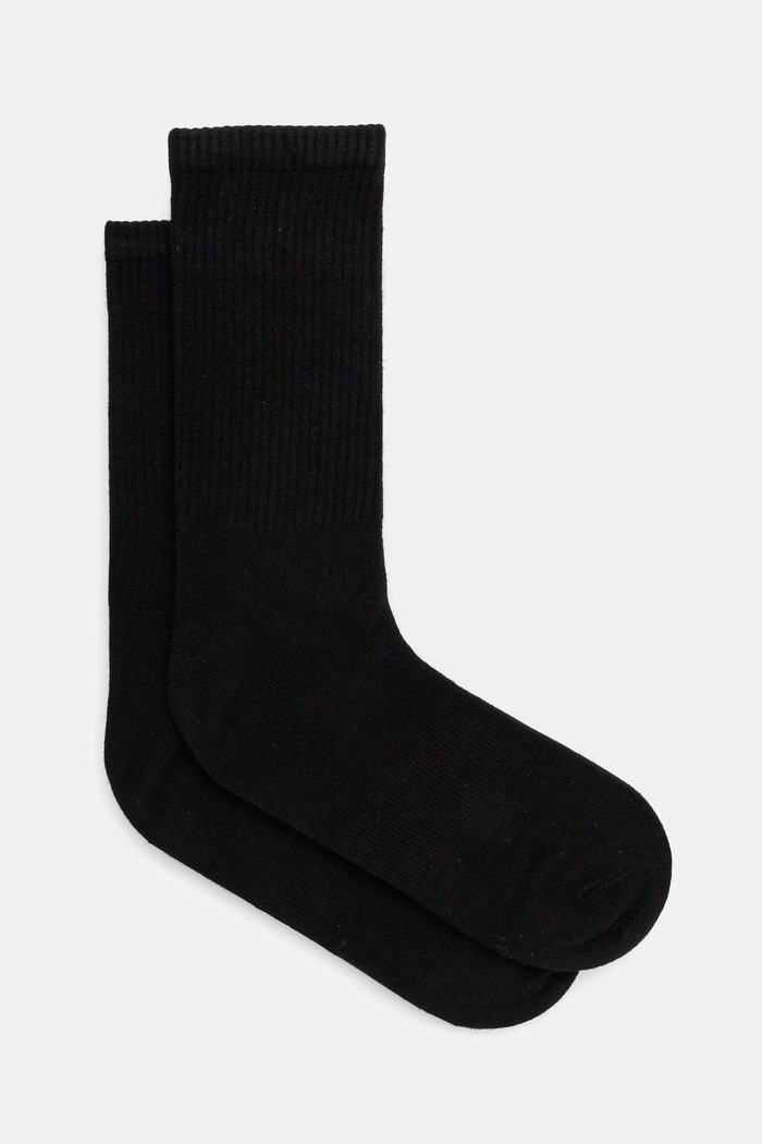 Skarpetki męskie z włóknem bambusowym prążkowane (2-pack) kolor multicolor skarpetki długie multicolor RS25.LGM415