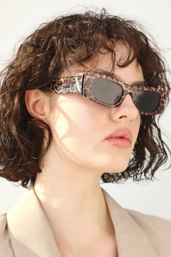 Okulary przeciwsłoneczne damskie z acetatu kolor multicolor RS25-OKD911 multicolor
