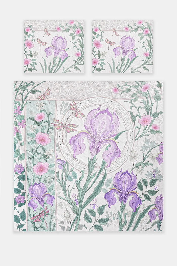 Medicine un set de lenjerie de pat din bumbac 200 x 200 cm / 70 x 80 cm bej RS25.PCU251
