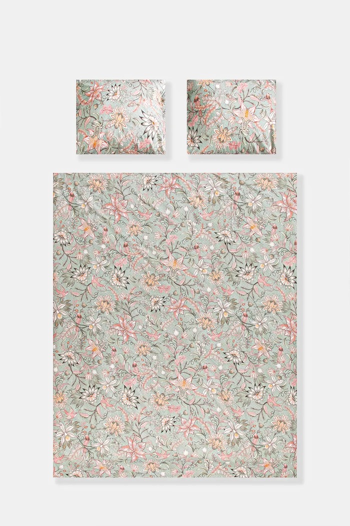 Komplet pościeli bawełnianej wzorzystej 160 x 200 cm kolor multicolor RS25-PCU503 multicolor RS25