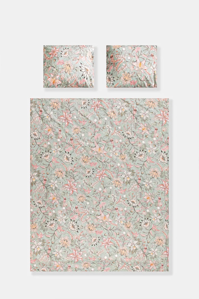 Komplet pościeli bawełnianej wzorzystej 160 x 200 cm kolor multicolor RS25-PCU503 multicolor RS25