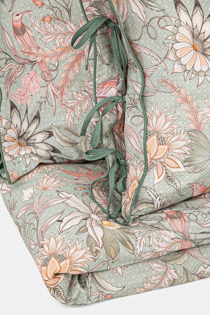 Sypialnia Komplet pościeli bawełnianej wzorzystej 160 x 200 cm kolor multicolor RS25-PCU503 multicolor