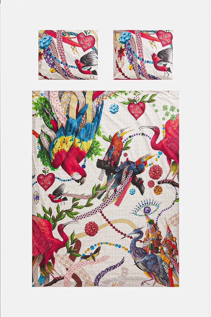 Medicine komplet pościeli bawełnianej 50 x 60 cm / 160 x 200 cm RS25-PCU850 multicolor RS25