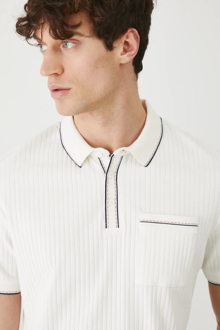Medicine tricou polo bej RS25-POM912