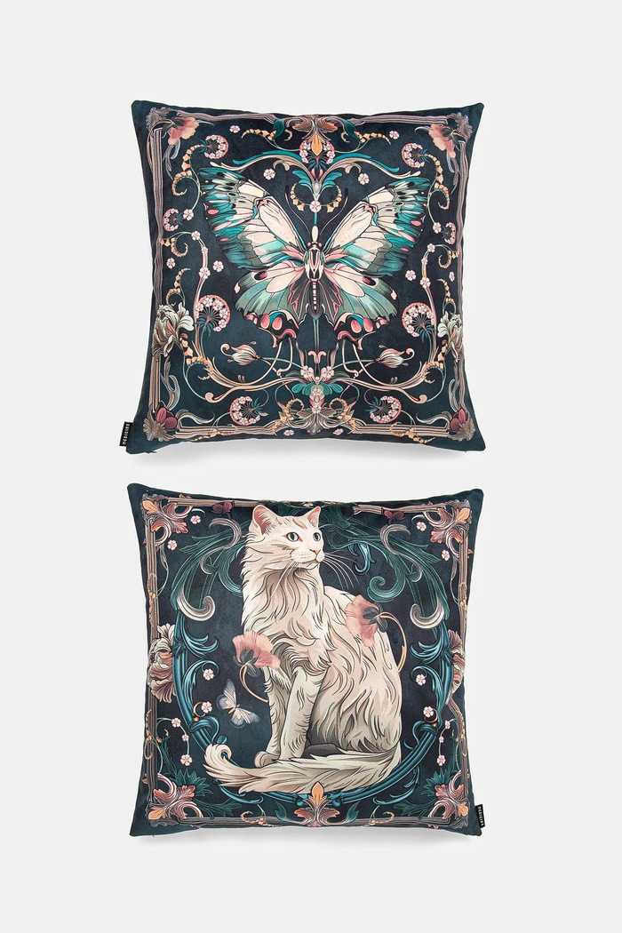 Poszewka dekoracyjna na poduszkę 45 x 45 cm z kolekcji Eviva L'arte (2-pack) kolor multicolor RS25.PSU253 multicolor RS25