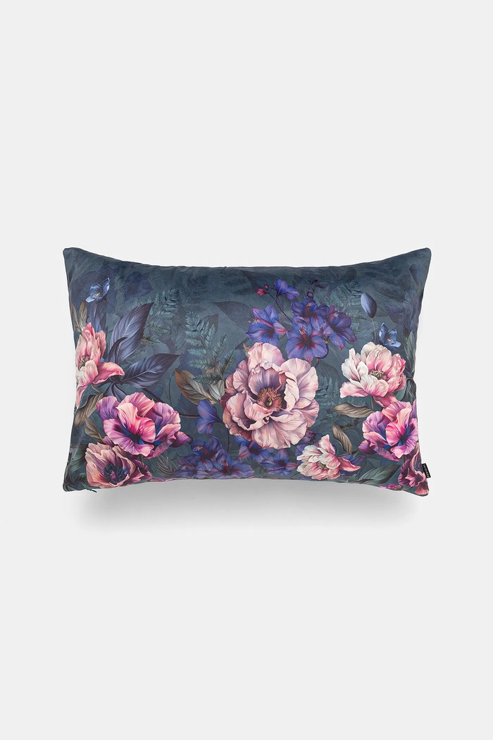 Poszewka dekoracyjna na poduszkę w kwiaty 40 x 60 cm kolor multicolor RS25.PSU301 multicolor RS25