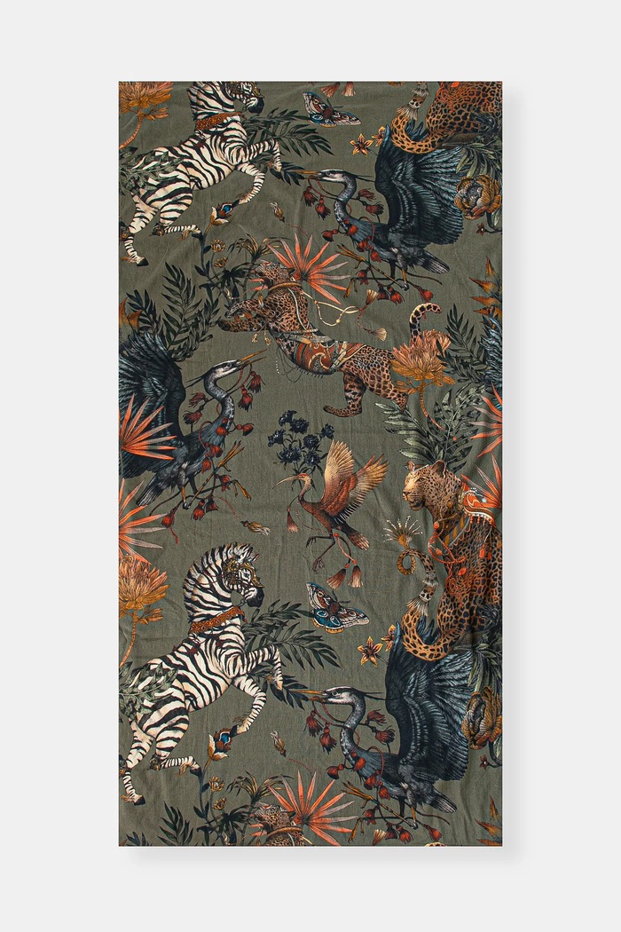 Ręcznik plażowy bawełniany wzorzysty kolor multicolor multicolor RS25-REU803