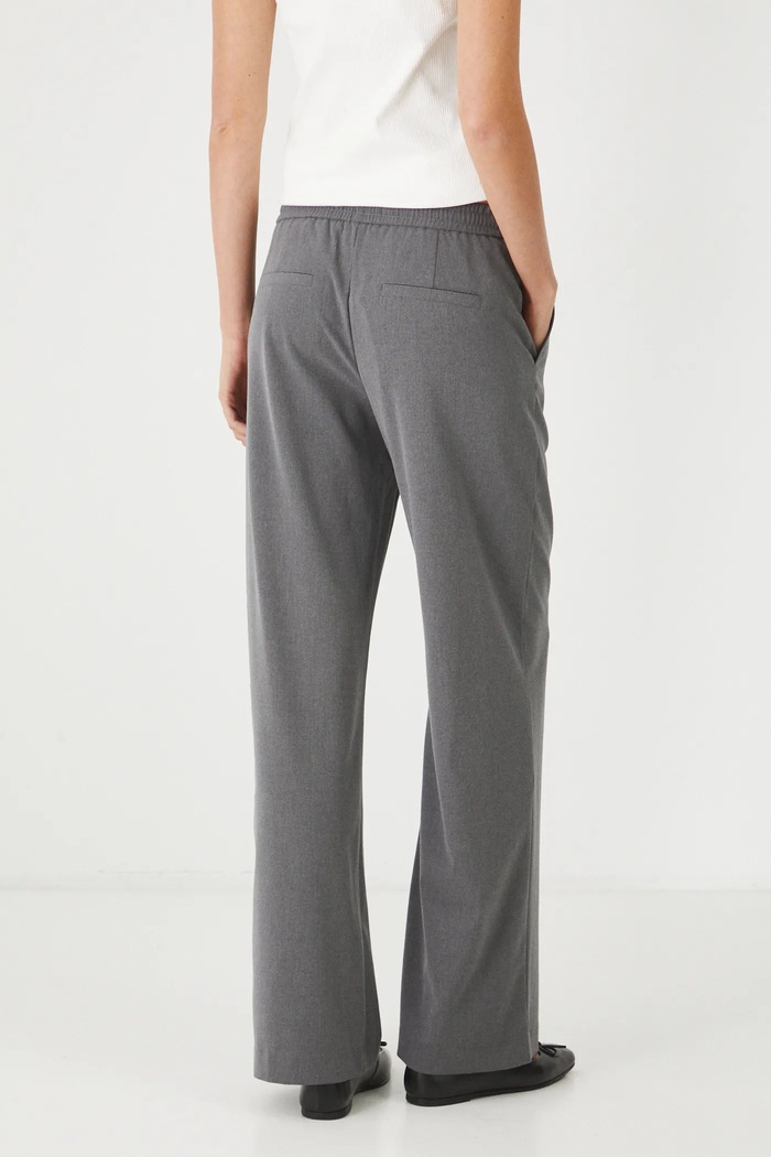 Odzież Spodnie damskie wide leg melanżowe kolor szary RS25.SPD307 szary
