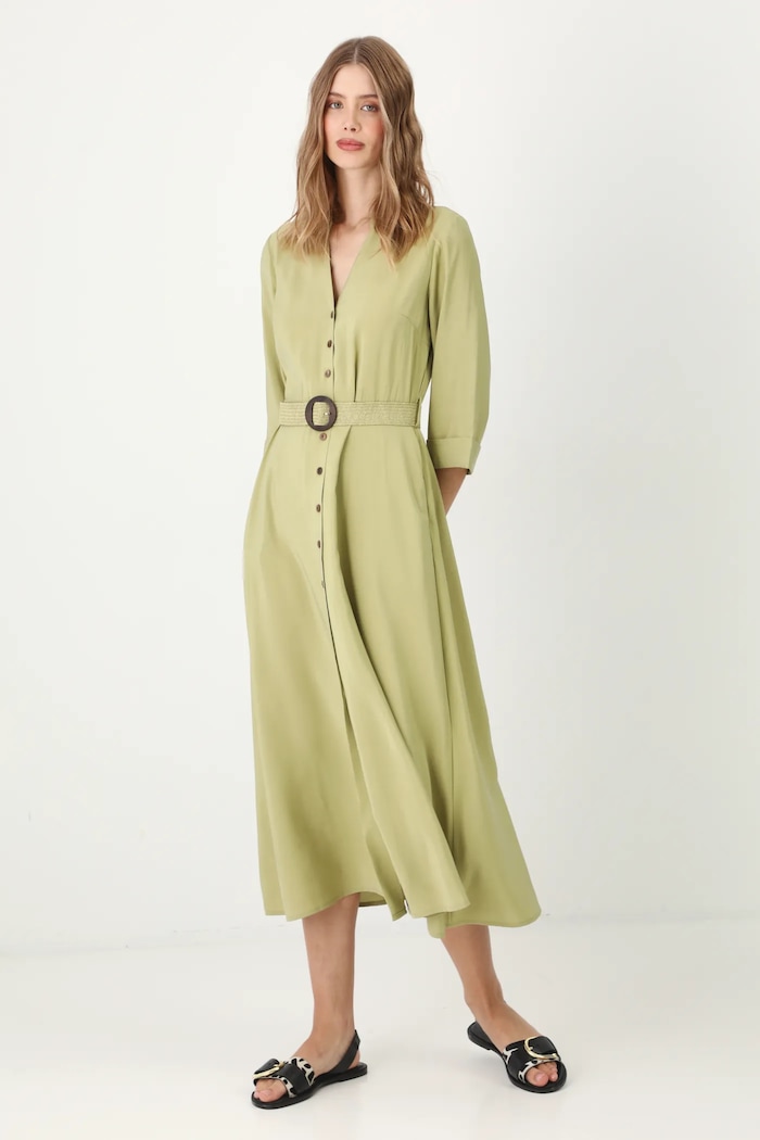 Medicine rochie RS25-SUD503 verde RS25