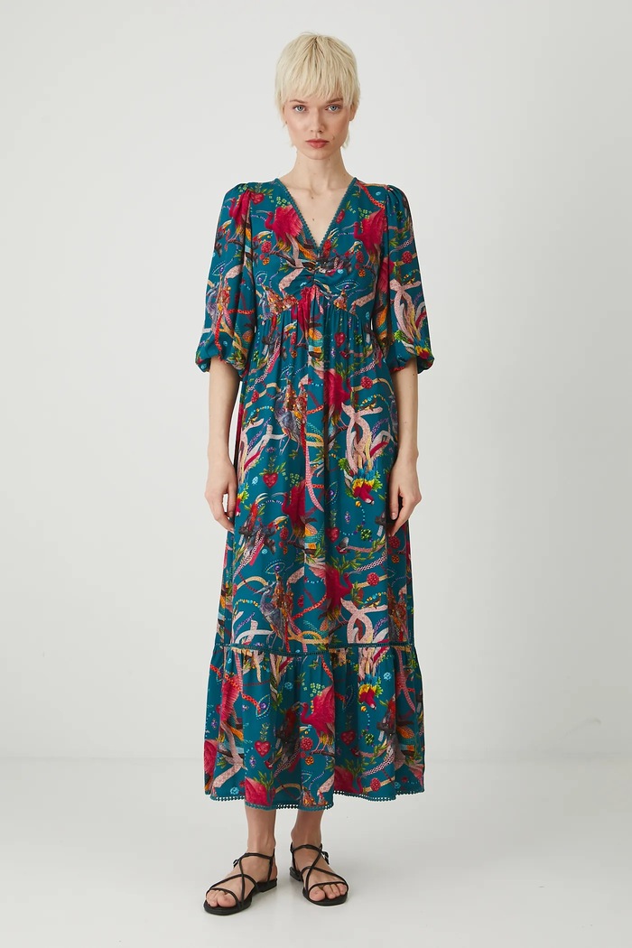 rochie RS25-SUD850 turcoaz