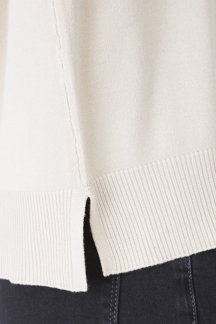 Sweter damski z wiskozą kolor beżowy RS25-SWD010