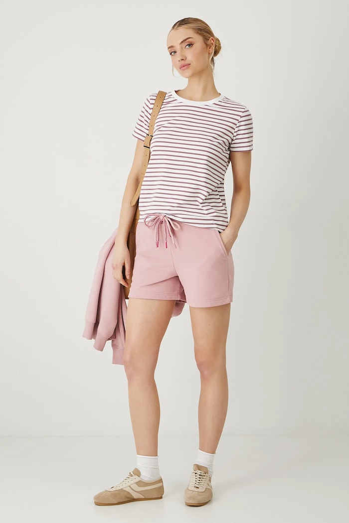 Medicine pantaloncini della tuta media rosa RS25-SZD072