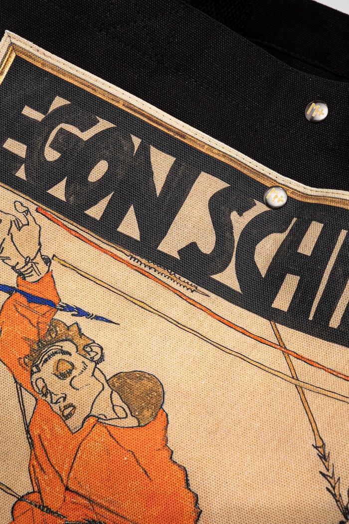 Bavlnená taška z kolekcie Eviva L'arte čierna farba čierna RS25.TCM250
