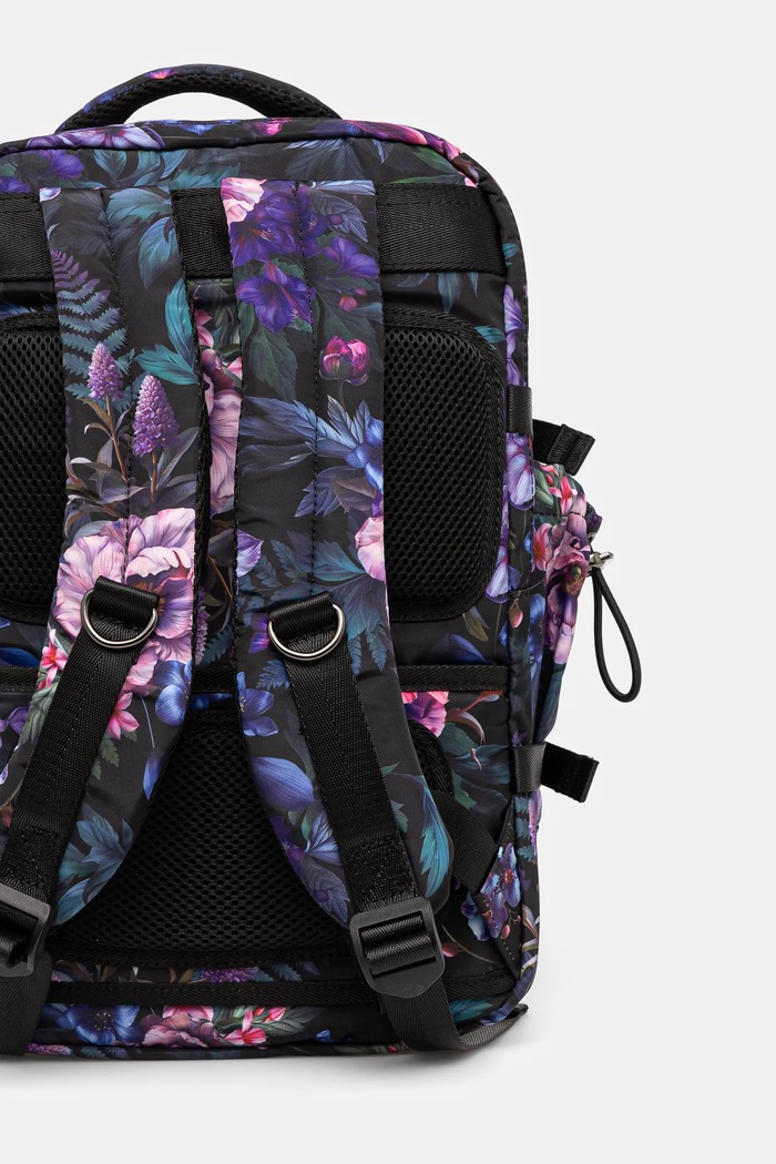 Akcesoria Plecak podróżny kabinowy w kwiaty RS25.TPD303 multicolor