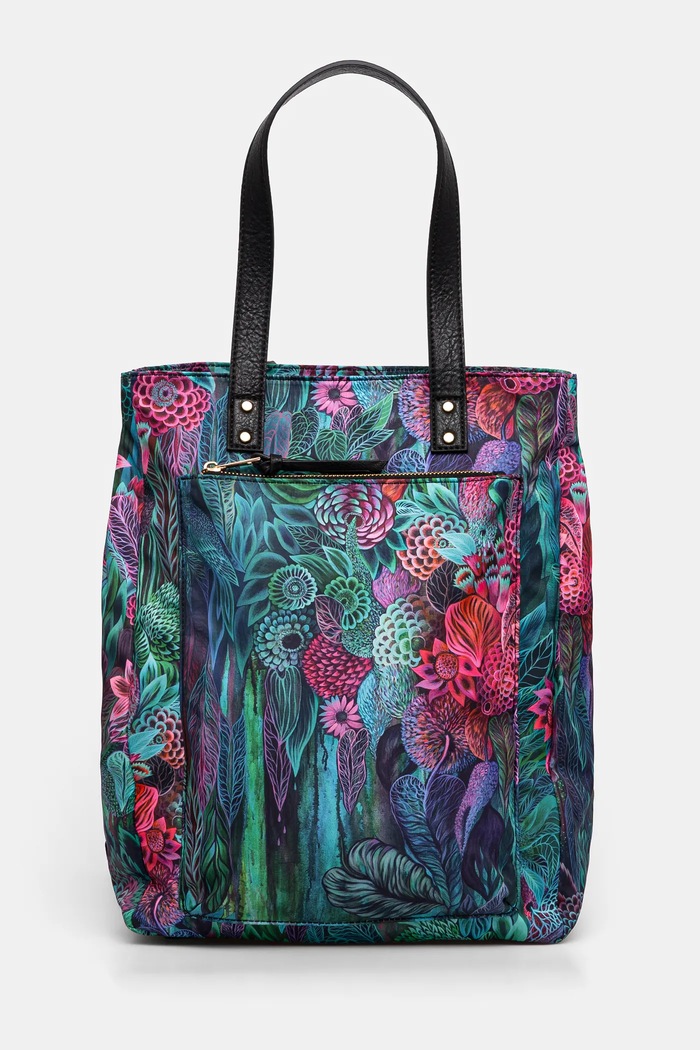 Plecak damski z funkcją torby by Justyna Stoszek – Forest Forever, Sense of Values kolor multicolor RS25-TPD650 multicolor RS25