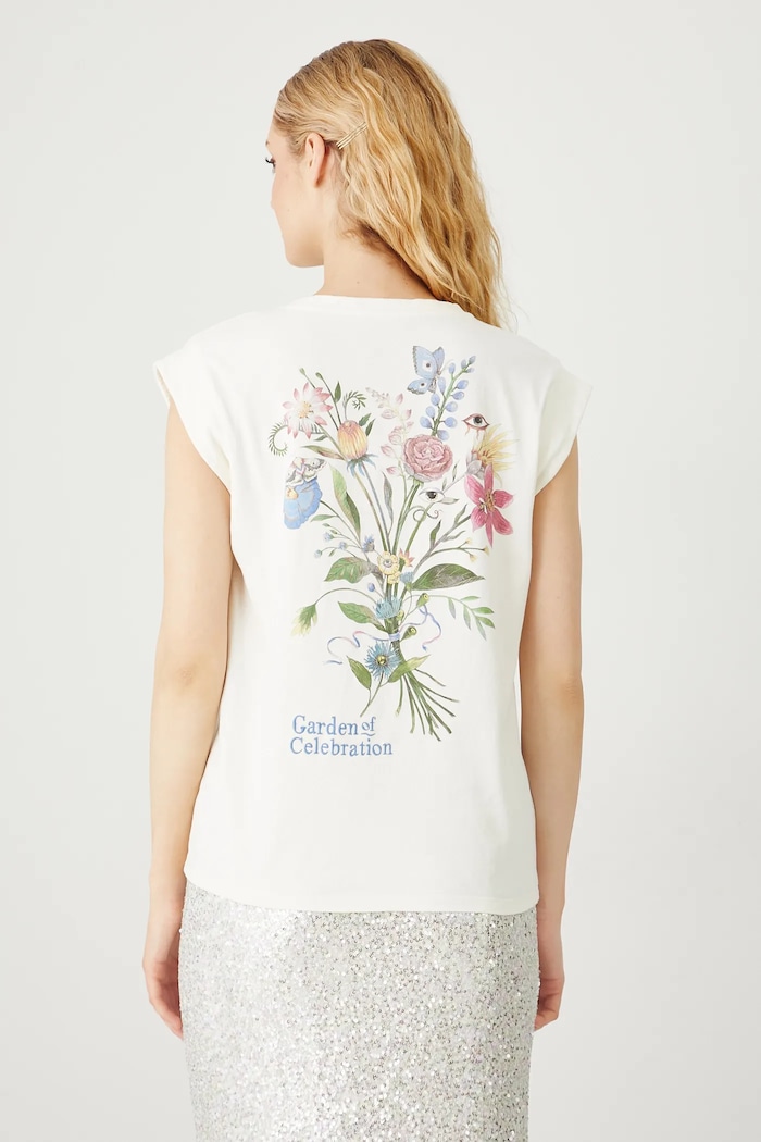Medicine tricou din bumbac imprimeu bej RS25-TSD906