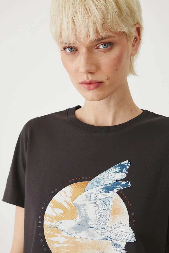 Medicine t-shirt RS25-TSDA52 szary