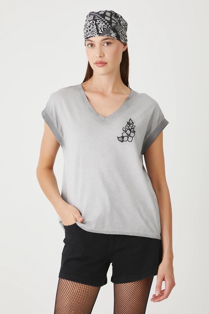Medicine t-shirt bawełniany RS25-TSDC60 szary RS25