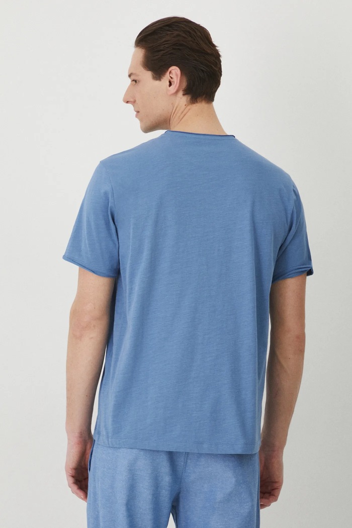 Îmbrăcăminte Medicine tricou din bumbac RS25-TSM060 albastru