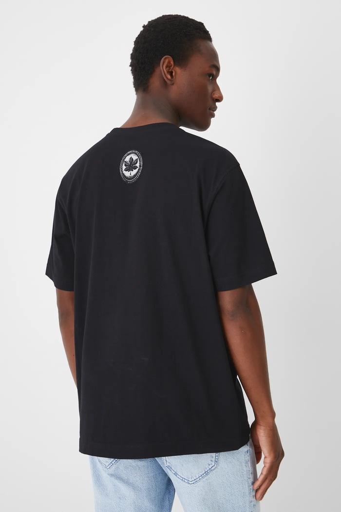 Medicine t-shirt bawełniany czarny RS25-TSM450